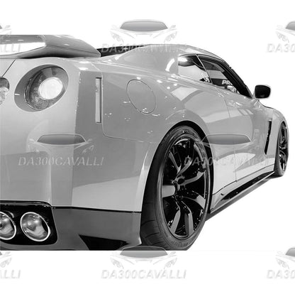 Minigonne Laterali Nissan Gtr R35 Fibra Di Carbonio - Da300Cavalli