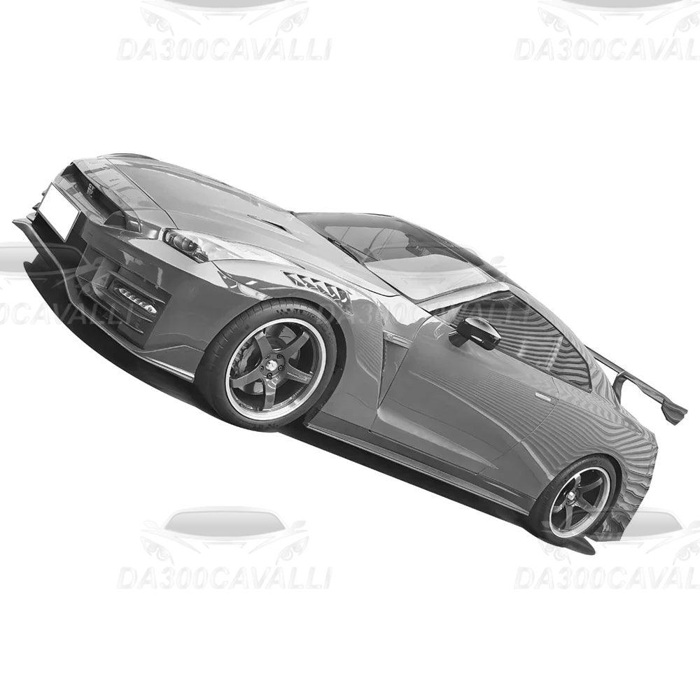 Minigonne Nissan Gtr R35 Fibra Di Carbonio - Da300Cavalli