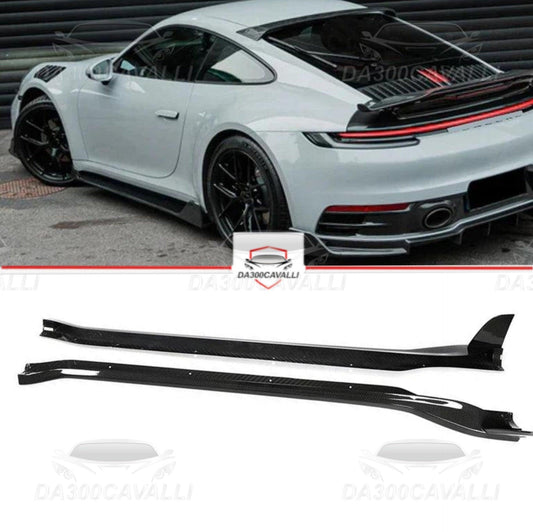 Minigonne Porsche 911 (2019-2023) Fibra Di Carbonio - Da300Cavalli