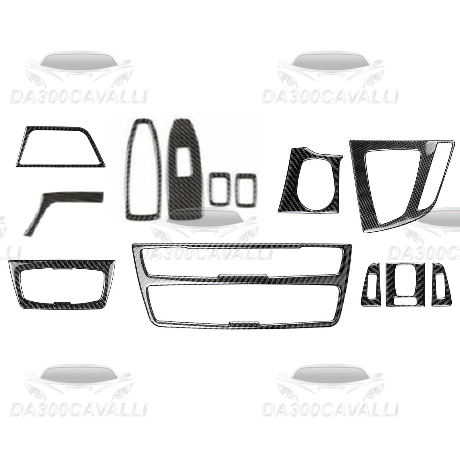 Modanature Interni In Fibra Di Carbonio Bmw Serie 3-4 F30 F34 13Pcs - Da300Cavalli