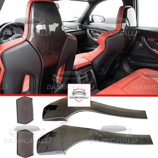 Dry Carbon Fiber Car Interior Seat Back Covers Trims For Bmw F80 M3 F82 F83 M4 F87 M2 M2C 2014 - 2019 Da300Cavalli