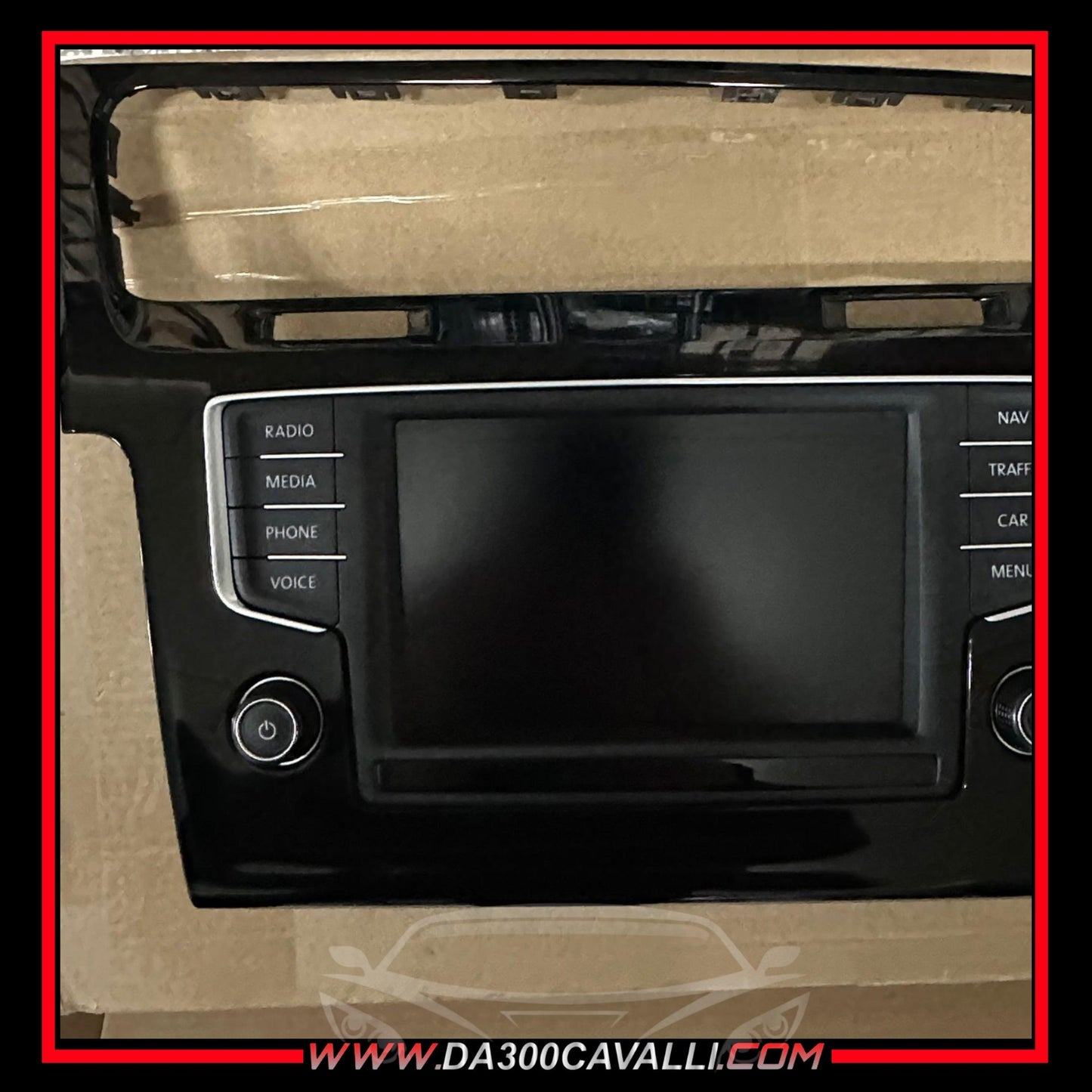 Navigatore Display VW Golf 7 Con Mascherina - Da300Cavalli