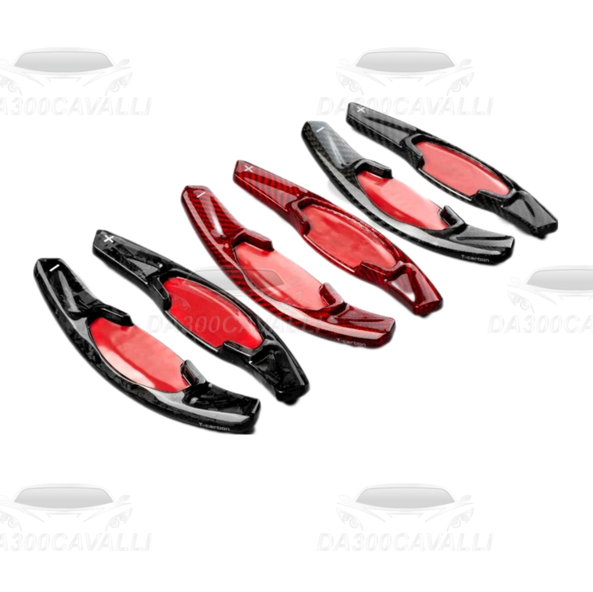 Palette Al Volante Honda Civic FE FL Fibra Di Carbonio (2021-2023) - Da300Cavalli