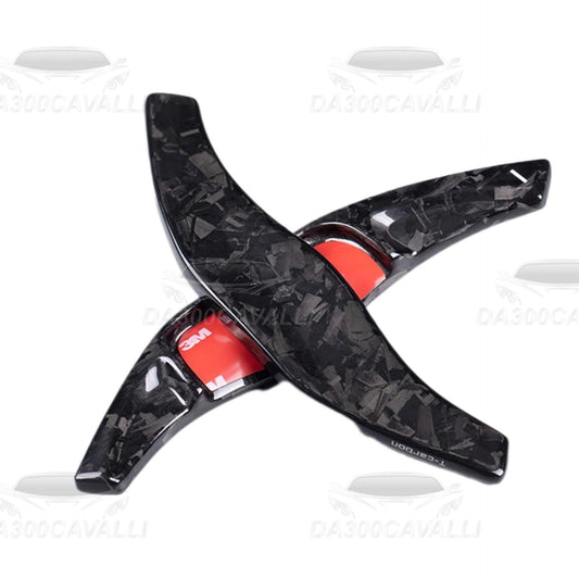 Palette Al Volante Toyota Corolla Camry RAV4 Fibra Di Carbonio (2018-2020) - Da300Cavalli