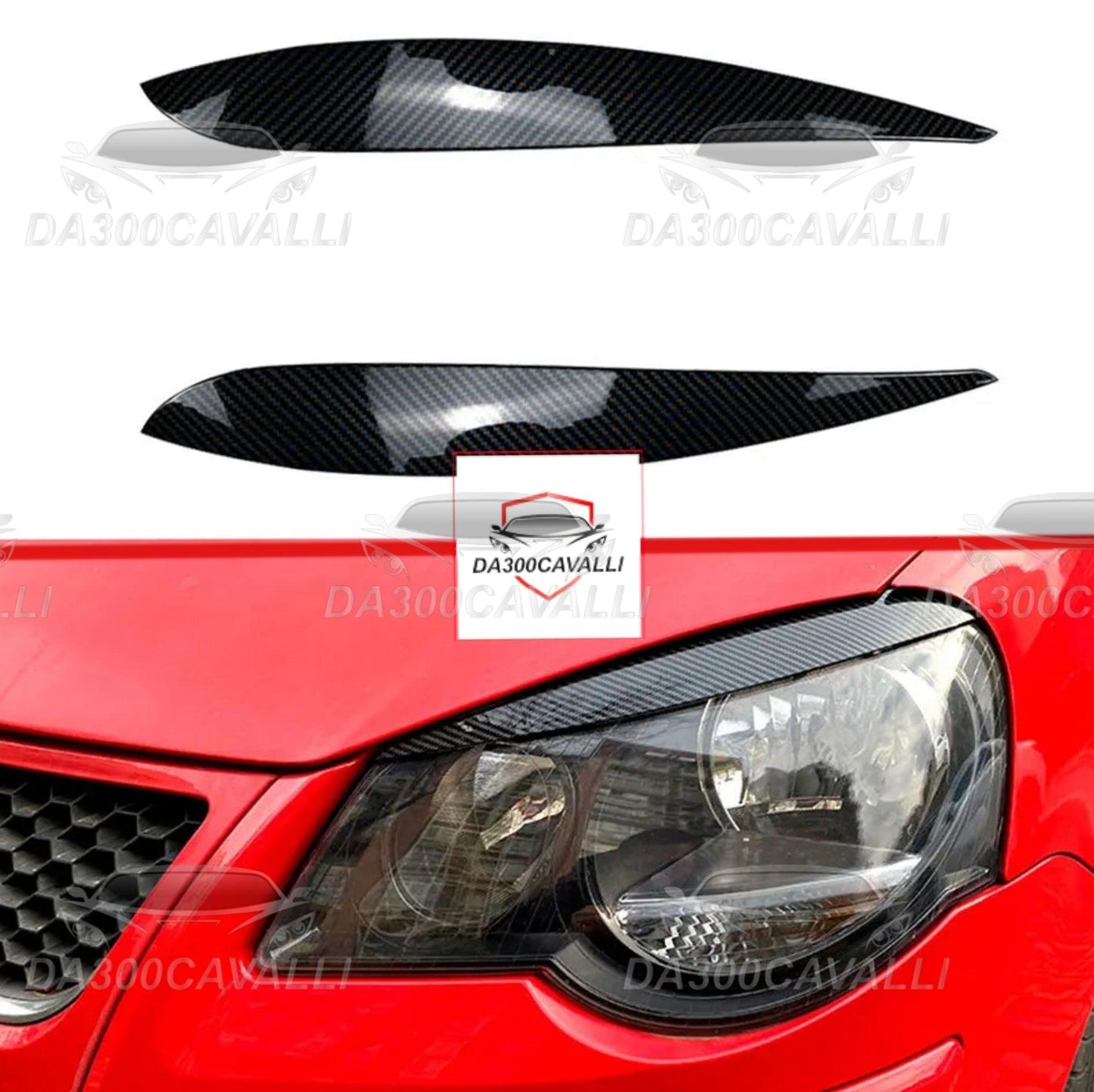 Palpebre Volkswagen Polo (2005-2009) 2Pcs - Da300Cavalli