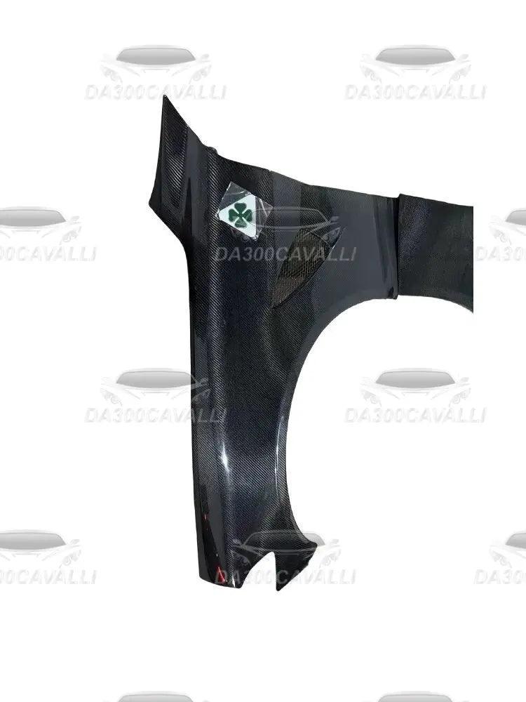 Parafanghi Alfa Romeo Giulia (2016-2023) Stile Gtam In Fibra Di Carbonio - Da300Cavalli