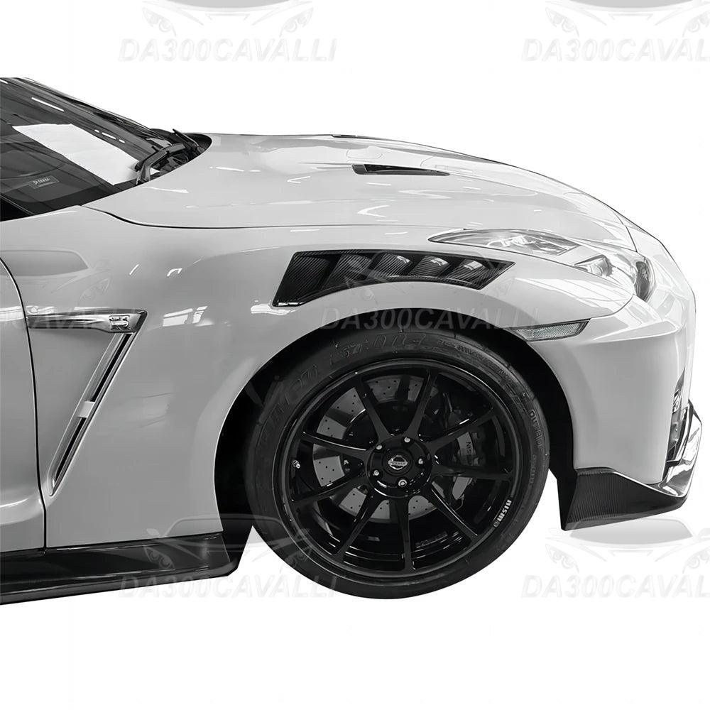 Parafanghi Nissan Gtr R35 Fibra Di Carbonio - Da300Cavalli