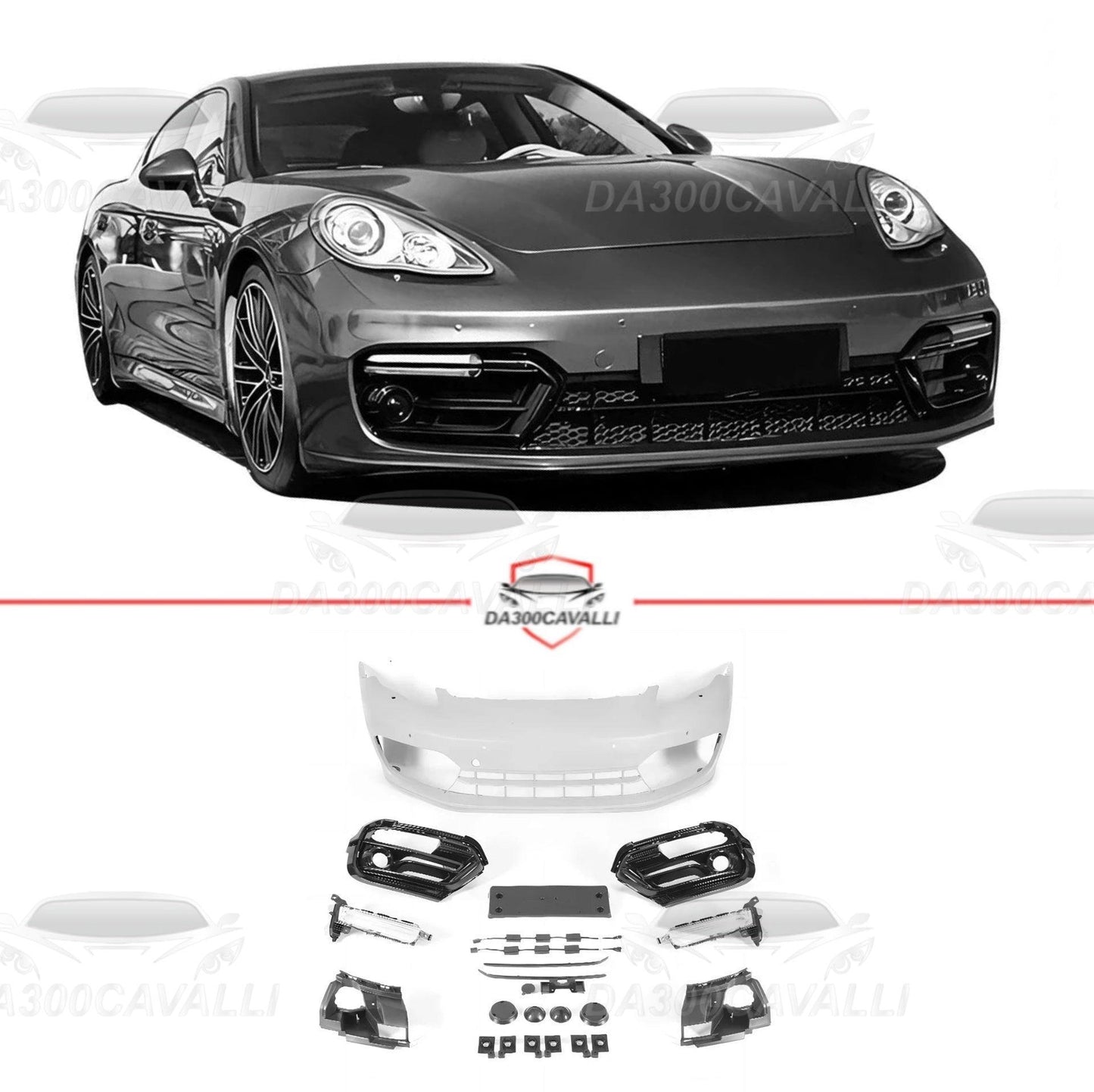 Paraurti Anteriore Porsche Panamera Stile 971 GTS - Da300Cavalli