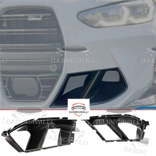 Prese D’aria Frontali BMW M3 M4 G80 G82 G83 Fibra Di Carbonio - Da300Cavalli