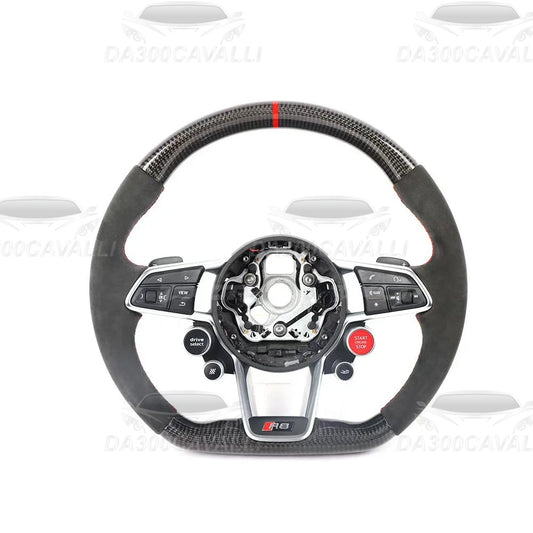 Volante Audi S3 Q3 Q4 Q5 Q7 Q8 A1 A3 A5 A8 Fibra Di Carbonio