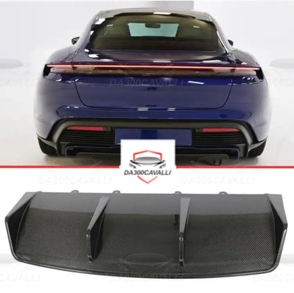 Diffusore Porsche Taycan (2019-2022) Fibra Di Carbonio