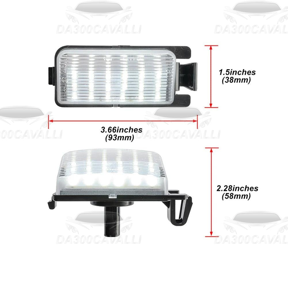 Luci Led Targa Nissan 350z 370z