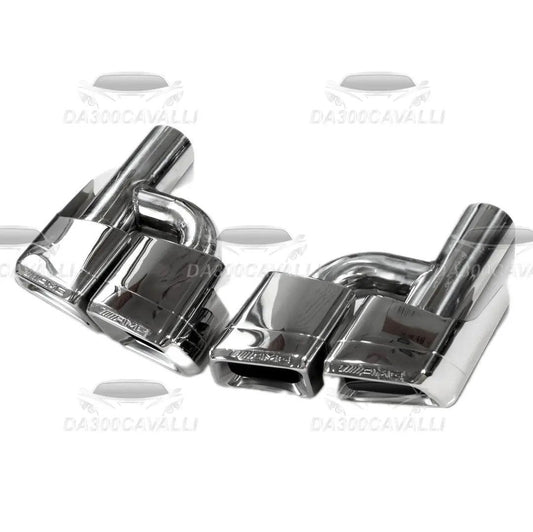 Scarichi Quadrati Mercedes (2Pcs) Da300Cavalli