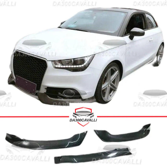 Splitter 3Pcs Audi A1 (2010-2014) In Fibra Di Carbonio - Da300Cavalli