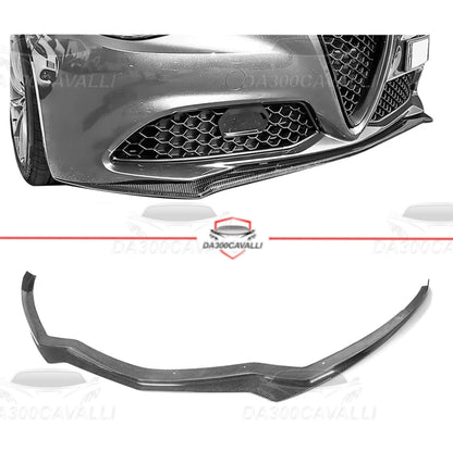 Splitter Alfa Romeo Giulia Fibra Di Carbonio (2016-2021) - Da300Cavalli