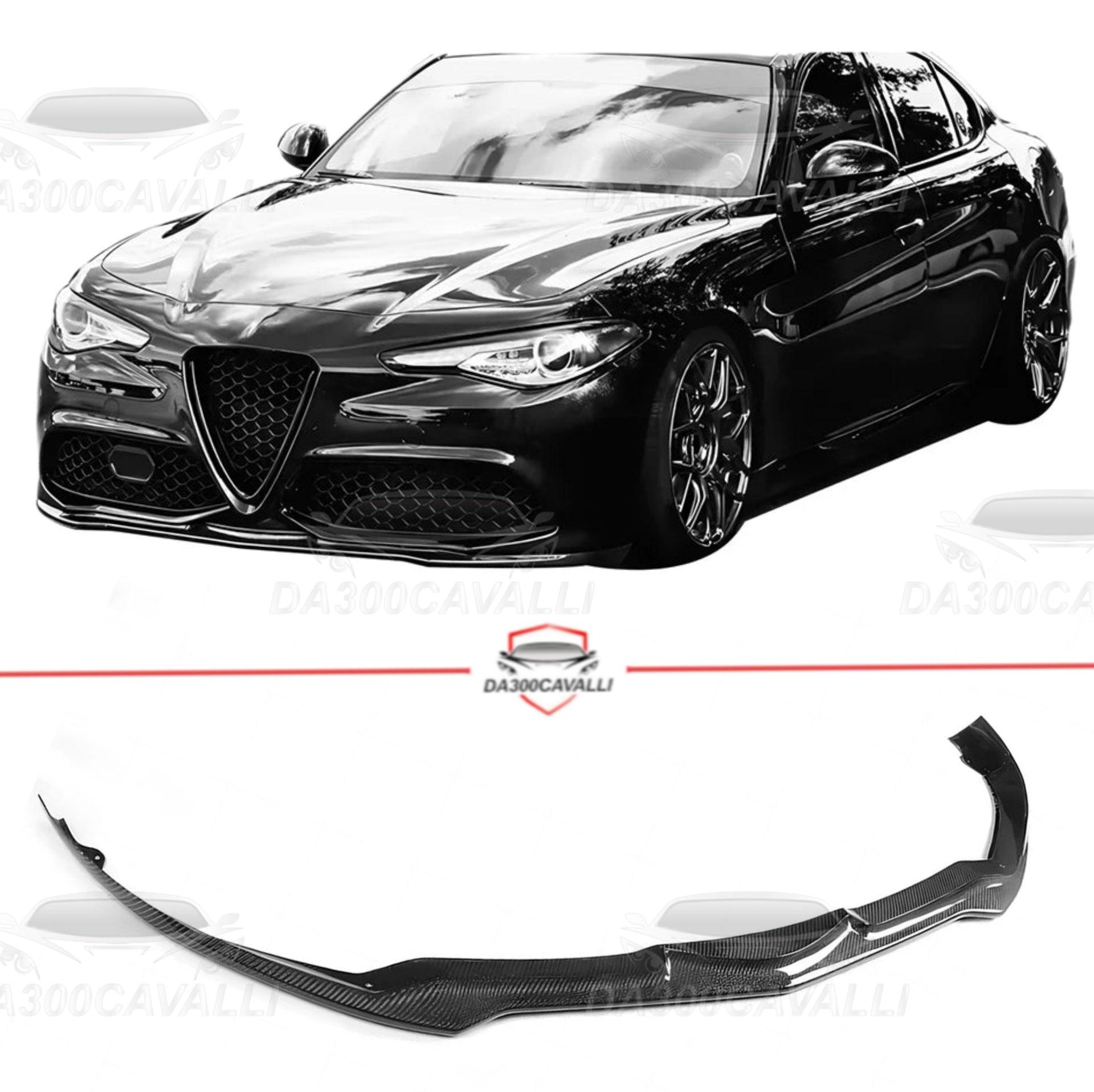 Splitter Alfa Romeo Giulia Fibra Di Carbonio (2017-2018) - Da300Cavalli