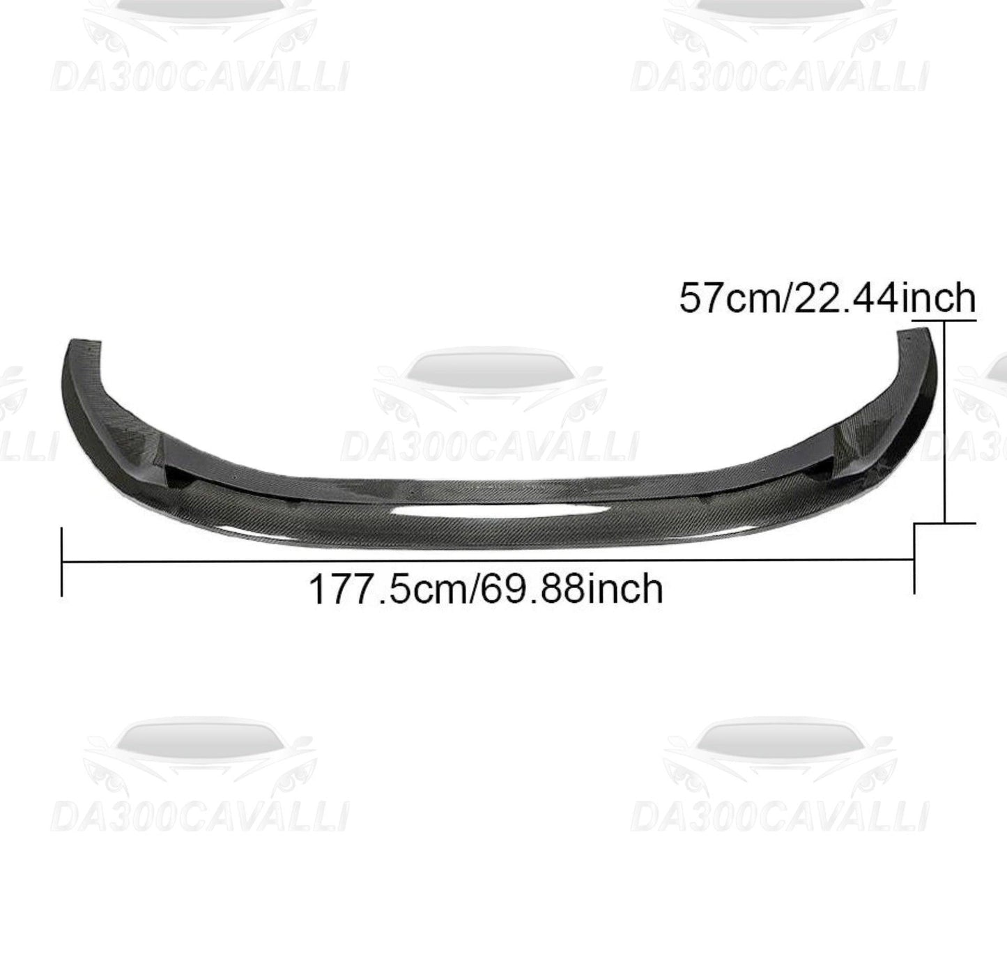 Splitter Audi A5 B9.5 Fibra Di Carbonio - Da300Cavalli