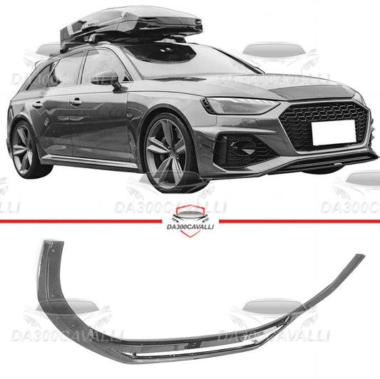 Splitter Audi RS4 Avant Fibra Di Carbonio (2020-2021) - Da300Cavalli