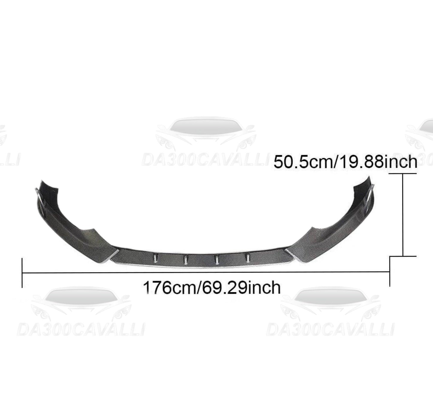 Splitter Audi TT (2015-2018) Fibra Di Carbonio - Da300Cavalli