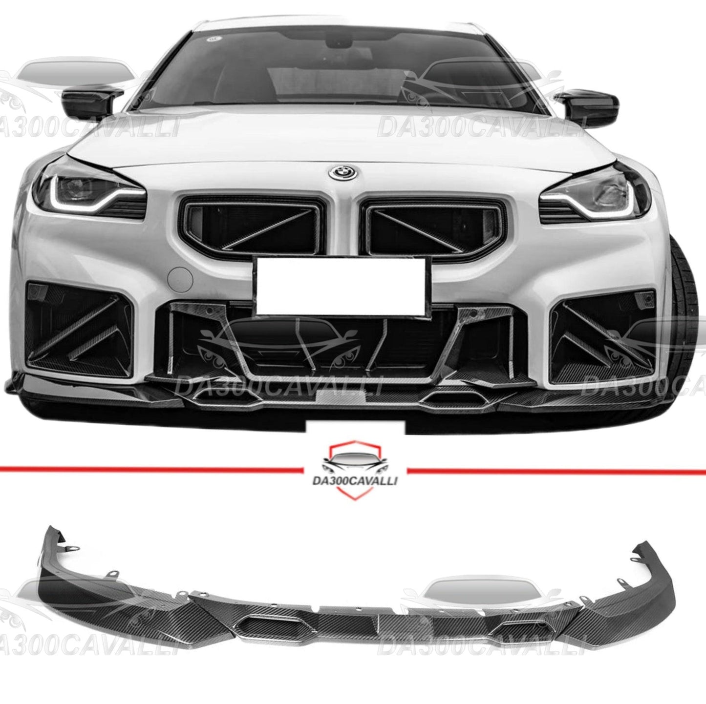 Splitter BMW M2 G87 Fibra Di Carbonio - Da300Cavalli