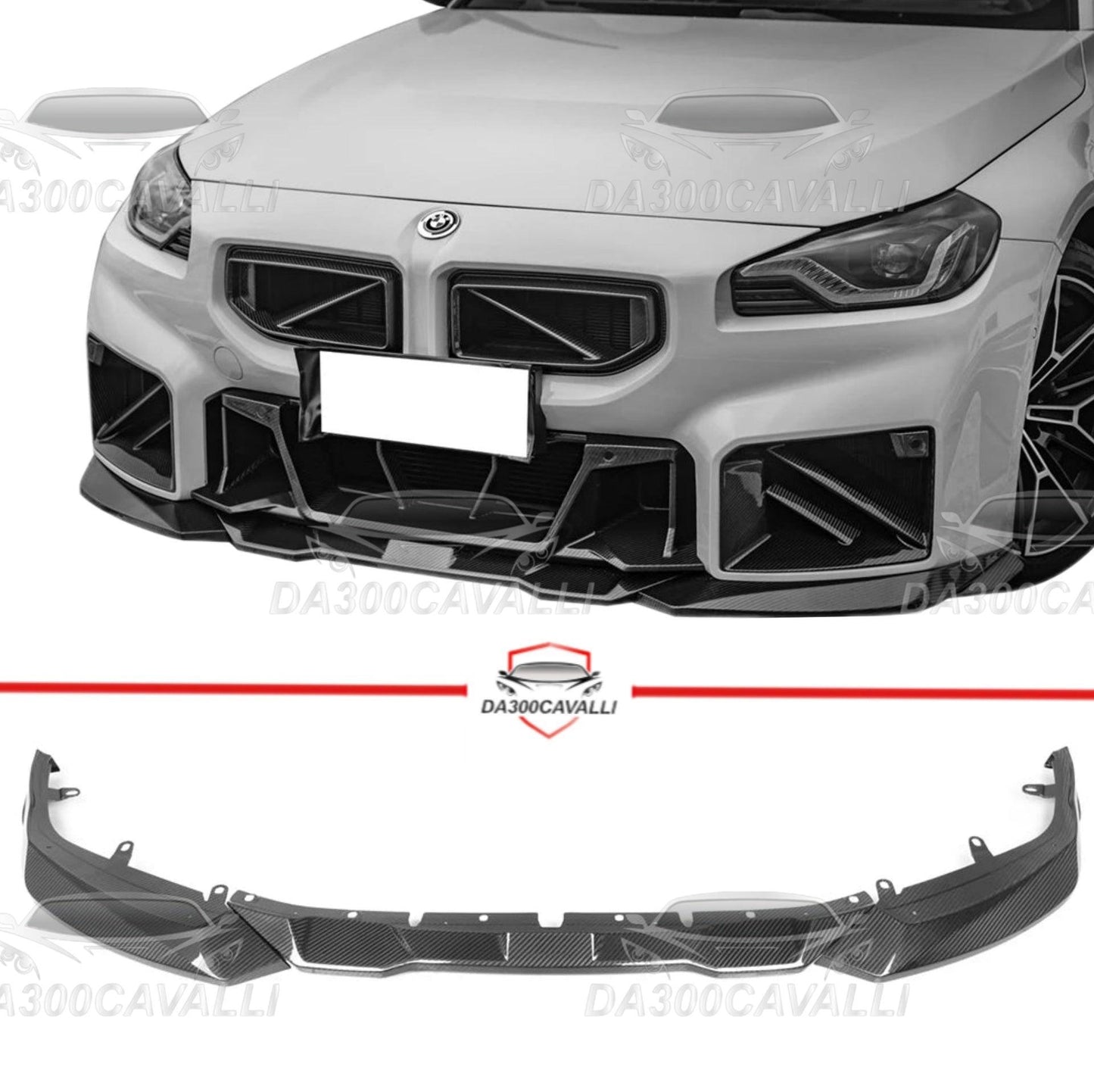 Splitter BMW M2 G87 Fibra Di Carbonio - Da300Cavalli