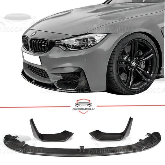 Splitter BMW M3 M4 F80 F82 Fibra Di Carbonio - Da300Cavalli