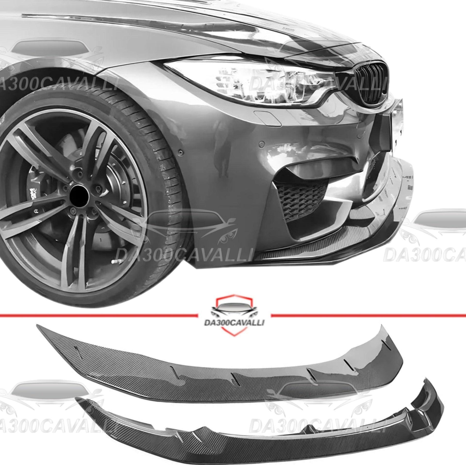 Splitter BMW M3 M4 F80 F82 Fibra Di Carbonio - Da300Cavalli