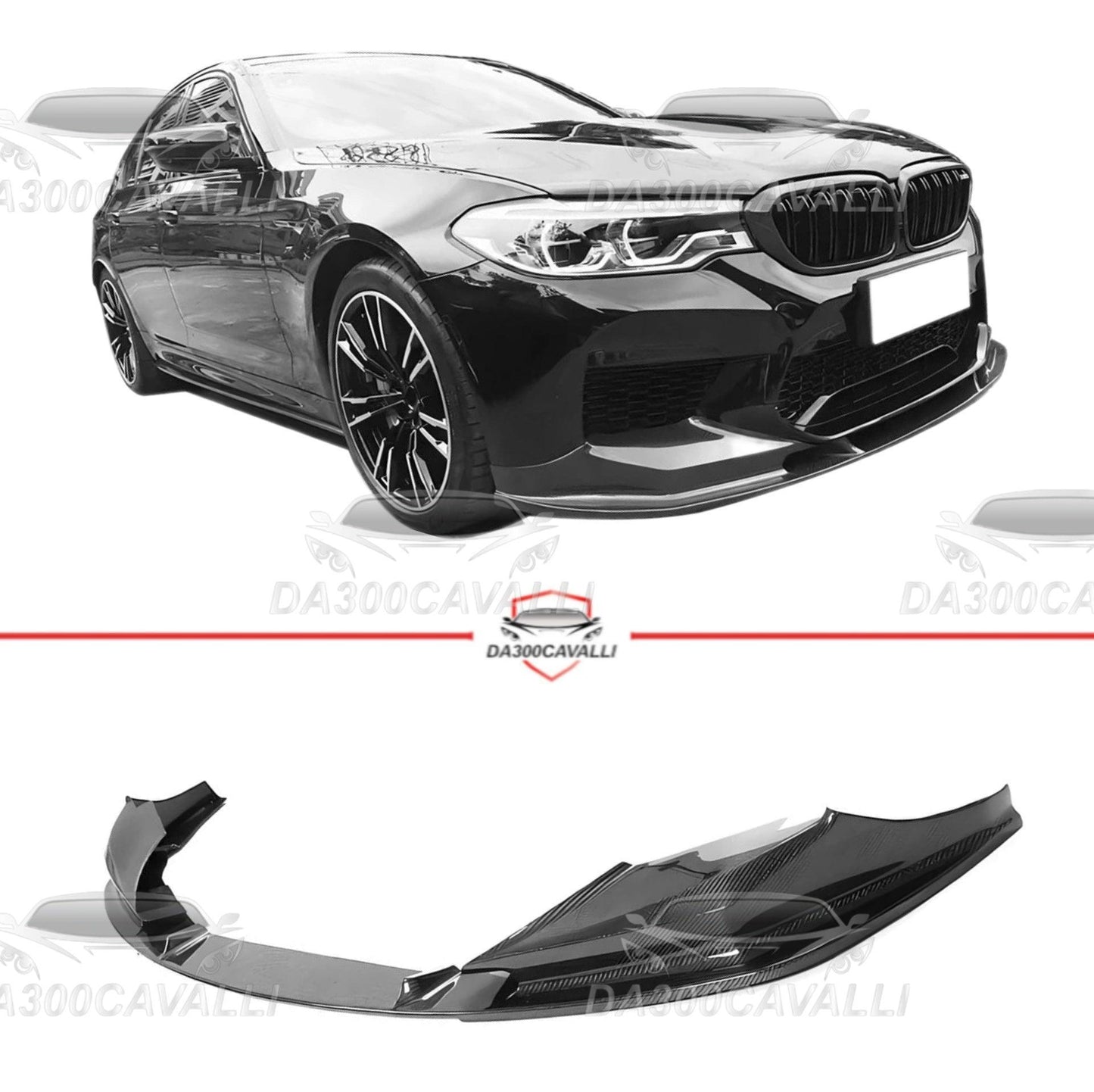 Splitter BMW M5 F90 Fibra Di Carbonio - Da300Cavalli