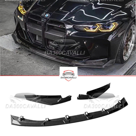 Splitter Bmw Serie 3 E 4 G80 G82 G83 (2020-) In Fibra Di Carbonio - Da300Cavalli