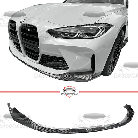 Splitter BMW Serie 3 M3 M4 G80 G82 G83 Fibra Di Carbonio - Da300Cavalli