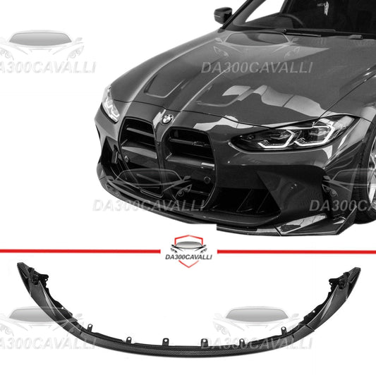 Splitter BMW Serie 3 M3 M4 G80 G82 G83 Fibra Di Carbonio - Da300Cavalli