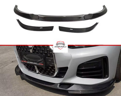 Splitter BMW Serie 4 G26 Fibra Di Carbonio - Da300Cavalli