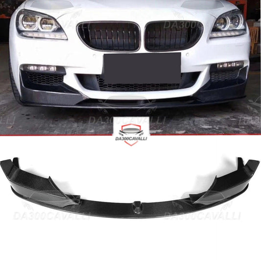 Splitter Bmw Serie 6 F06 F12 F13 (2012-2017) In Fibra Di Carbonio - Da300Cavalli