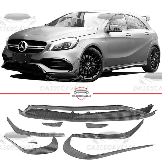 Splitter e Appendici Aerodinamiche Mercedes Classe A A45 W176 - Da300Cavalli