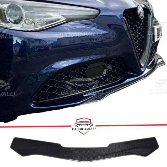 Splitter Fibra Di Carbonio Alfa Romeo Giulia (2016-2022) - Da300Cavalli