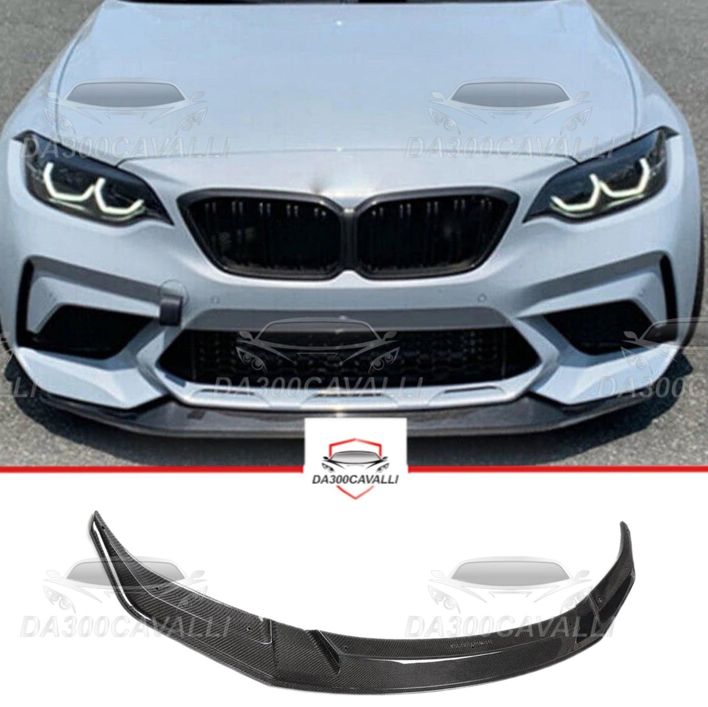 Splitter Fibra Di Carbonio Bmw M2C (2017-2020) - Da300Cavalli