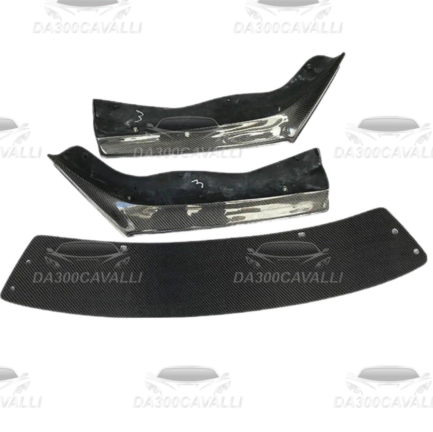 Splitter Fibra Di Carbonio Toyota GT86 (2013-2016) 3Pcs - Da300Cavalli