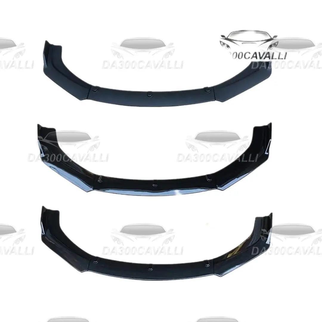 Splitter Honda Civic X (Fc Fk) (2016-2019) 3Pcs - Da300Cavalli