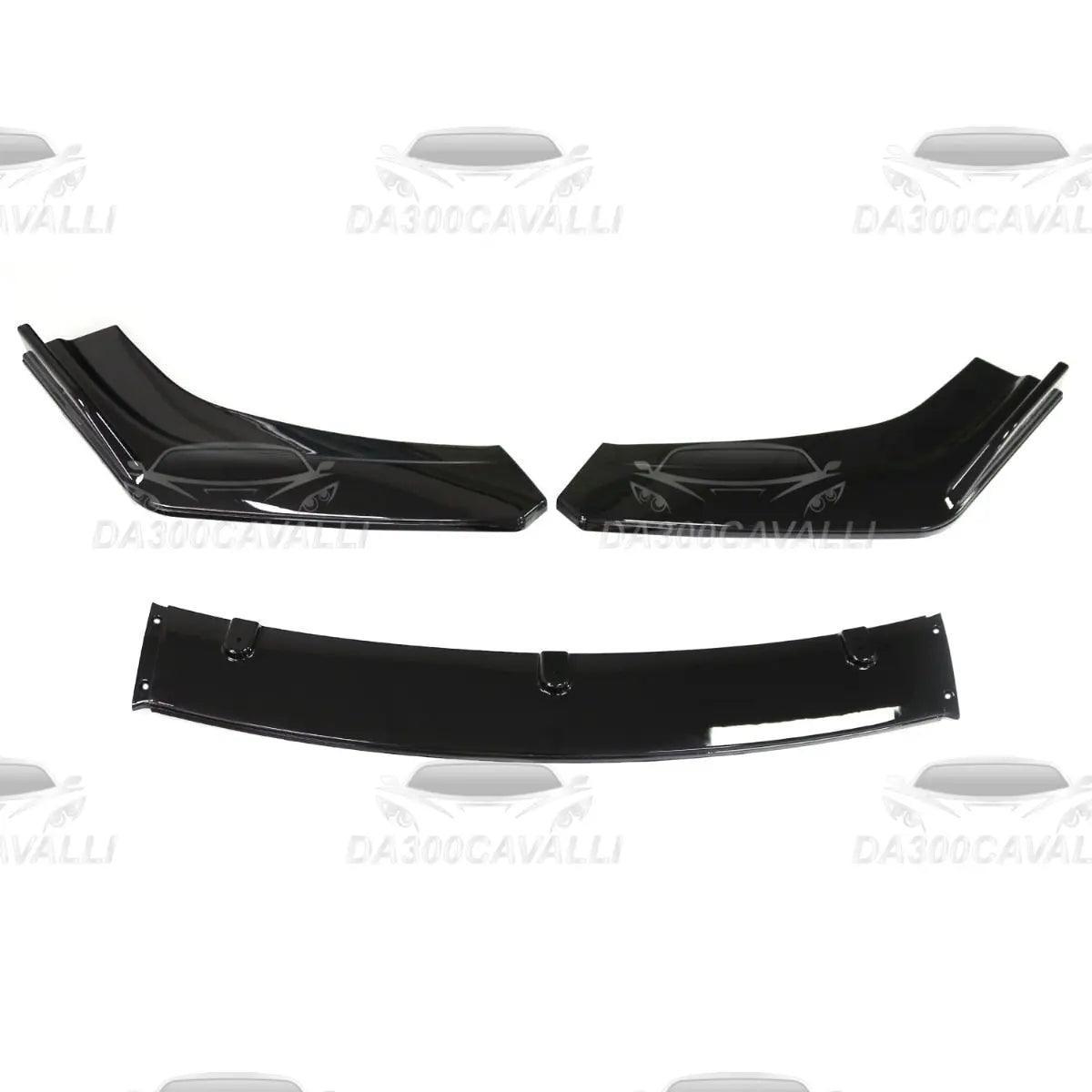 Splitter Honda Civic X (Fc Fk) (2016-2019) 3Pcs - Da300Cavalli