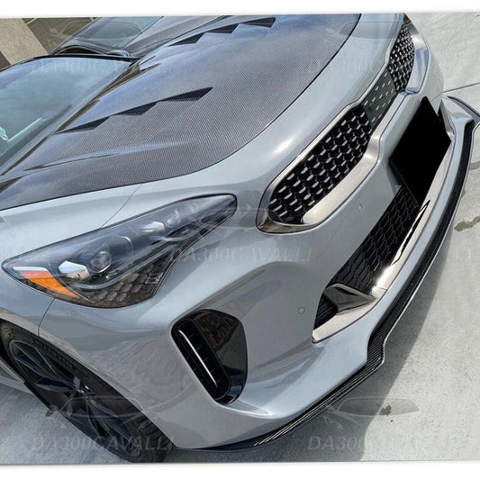 Splitter Kia Stinger Gt Ex Hatchback (2018-2022) Fibra Di Carbonio - Da300Cavalli