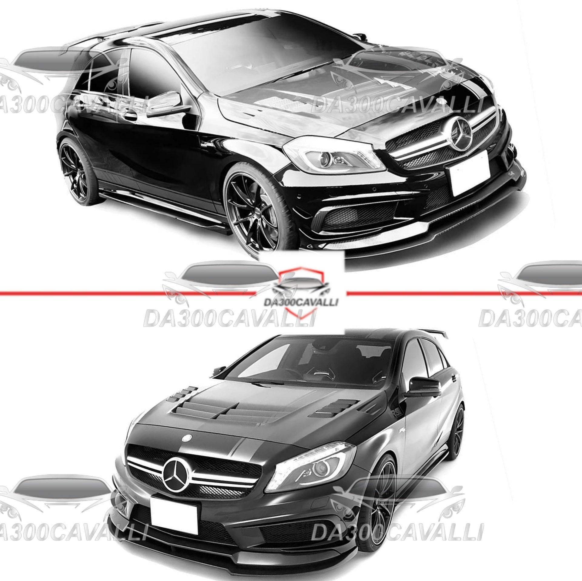 Splitter Mercedes Classe A A45 W176 Fibra Di Carbonio - Da300Cavalli