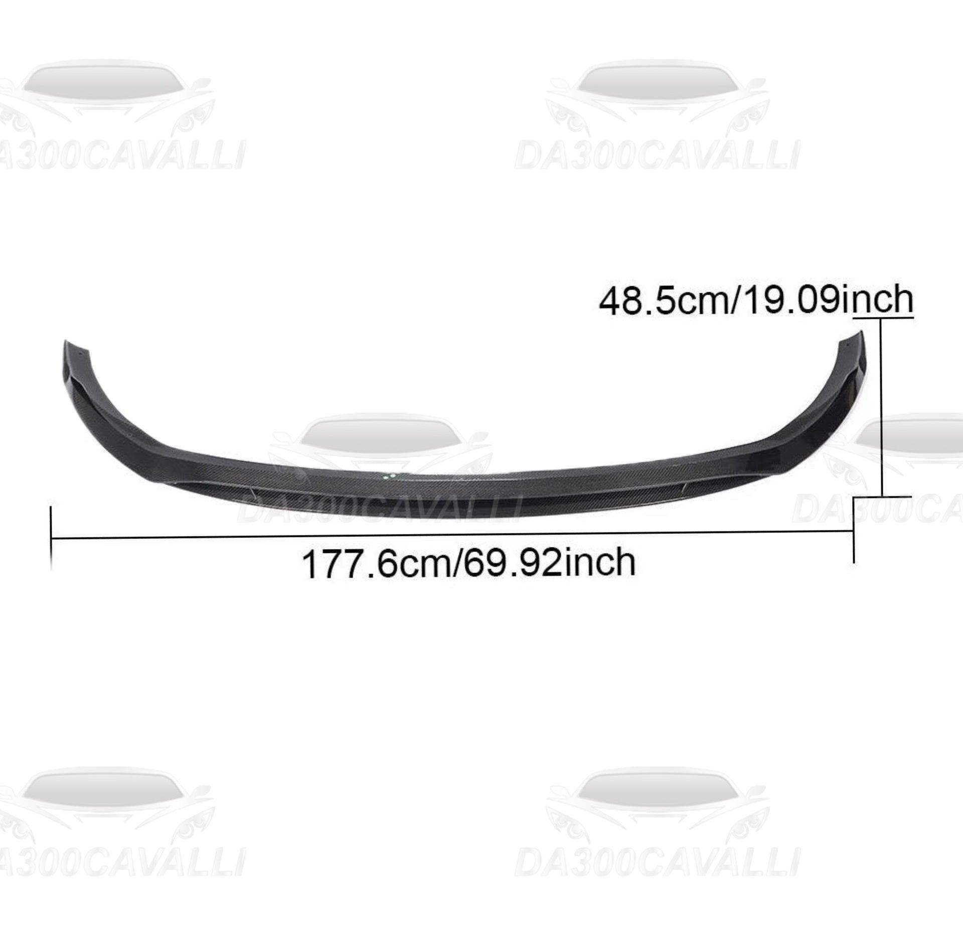 Splitter Mercedes Classe C W205 Fibra Di Carbonio - Da300Cavalli