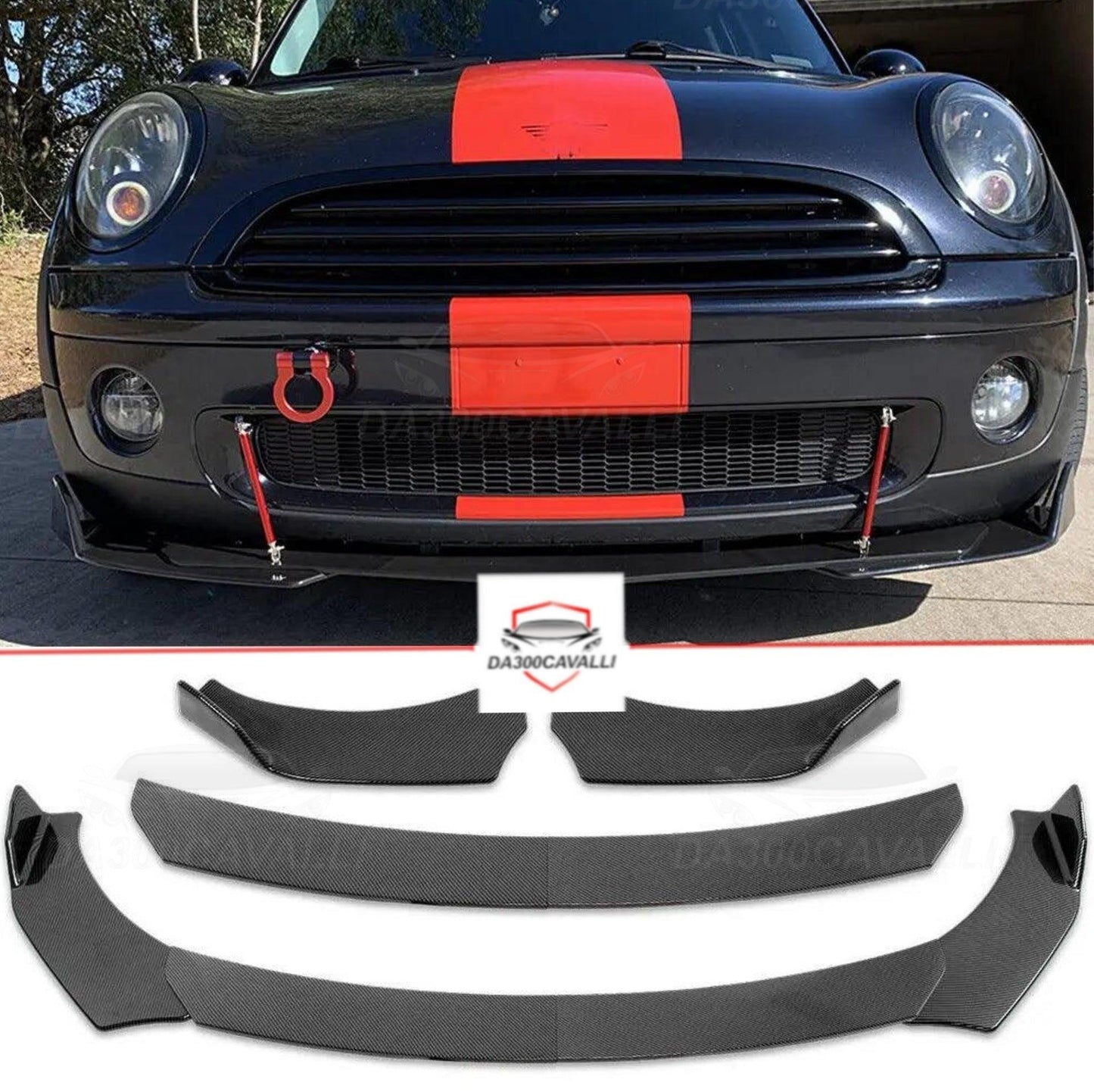 Splitter Mini Cooper S R52 R53 R57 - Da300Cavalli