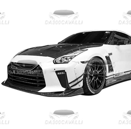 Splitter Nissan Gtr R35 (2017-2021) Fibra Di Carbonio - Da300Cavalli