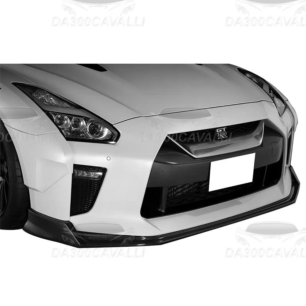 Splitter Nissan Gtr R35 (2017-2021) Fibra Di Carbonio - Da300Cavalli