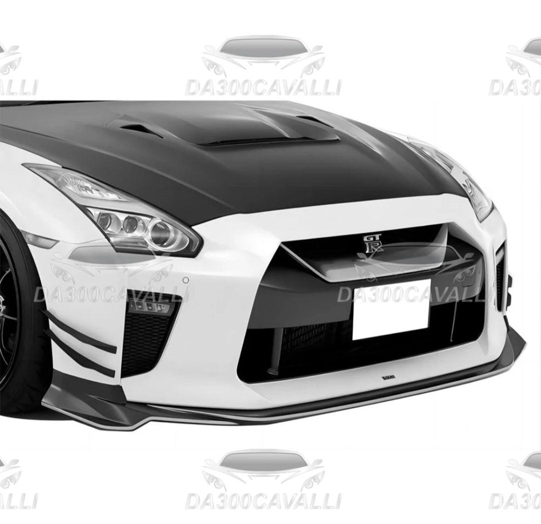 Splitter Nissan Gtr R35 (2017-2021) Fibra Di Carbonio - Da300Cavalli