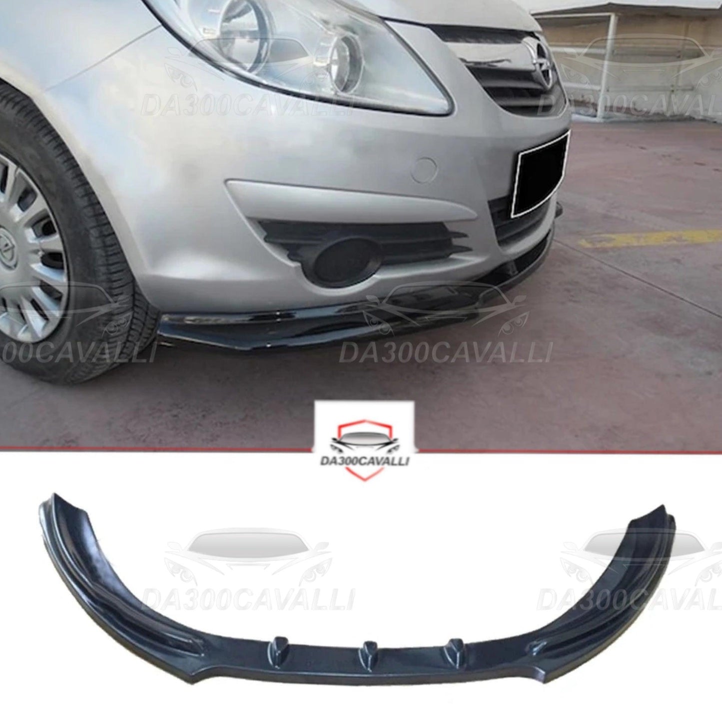 Splitter Opel Corsa (2007-2013) - Da300Cavalli