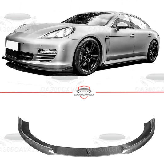 Splitter Porsche 970 Panamera Fibra Di Carbonio (2009-2011) - Da300Cavalli