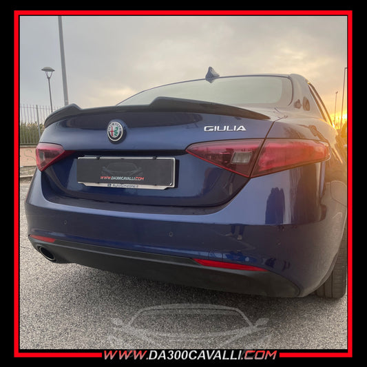 Spoiler Alfa Romeo Giulia In Fibra Di Carbonio (2015-2021) - Da300Cavalli