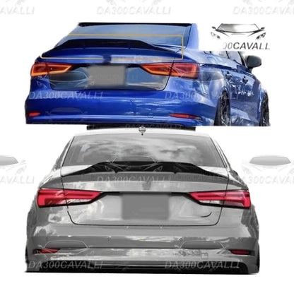 Spoiler Audi A3 S3 Rs3 A4 S4 Rs4 Sedan (2014-2020) - Da300Cavalli